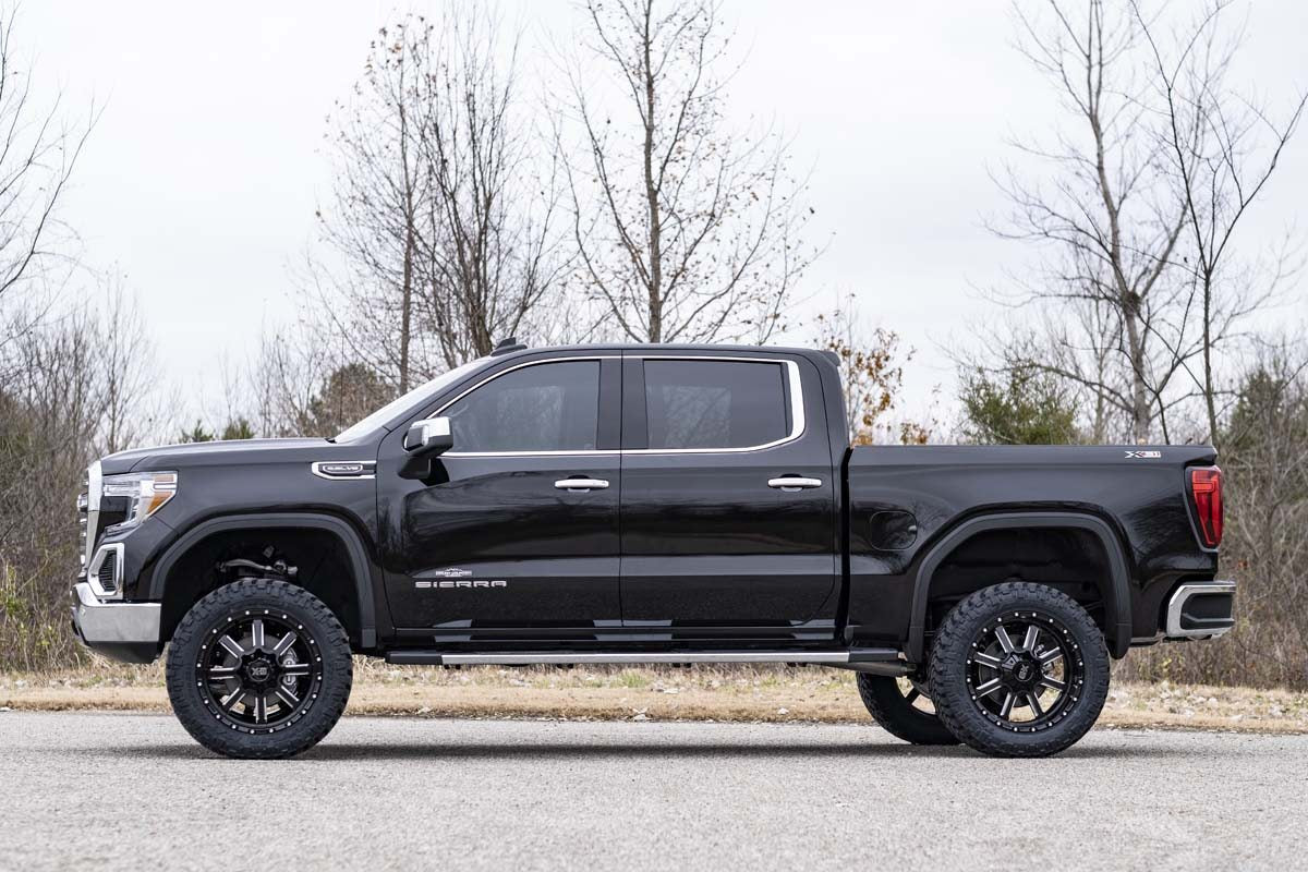6 Inch Lift Kit for GMC Sierra 1500 2WD/4WD (2019-2024 & Classic) - Mono Leaf Rear Suspension & N3 Struts | Part #26632 | Off-Road & Truck Customization Upgrade
