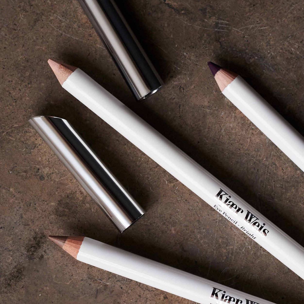 Kjaer Weis Brow Pencil - Natural & Vegan Eyebrow Pencil for Perfectly Shaped Brows | Cruelty-Free & Long-Lasting | Ideal for Everyday Makeup & Professional Looks