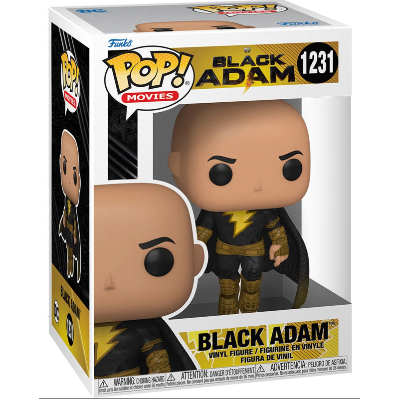 Black Adam Action Figure - DC Comics Collectible Flying Pose - Perfect for Display & Superhero Fans