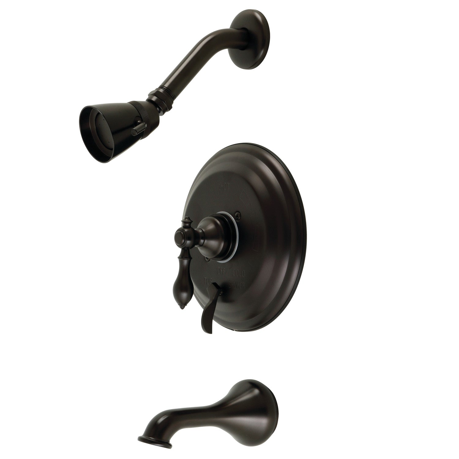 American Classic KB36350ACL Single Handle Pressure Balanced Tub and Shower Faucet in Oil Rubbed Bronze - Perfect for Bathroom Renovation and Modern Home Upgrade