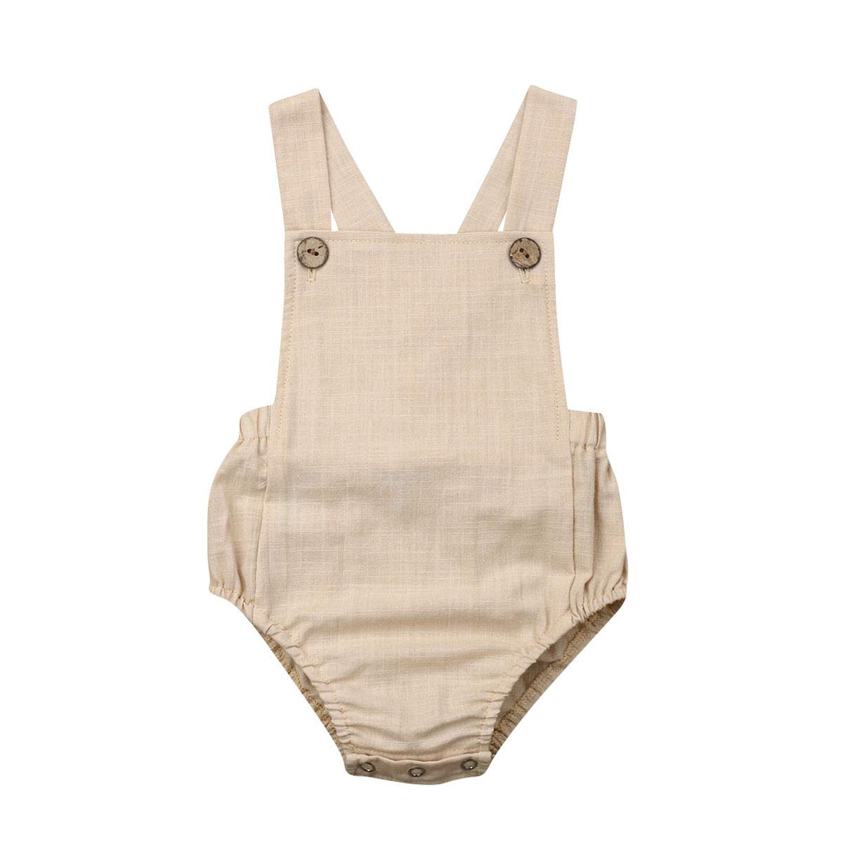 Newborn Baby Rompers - Soft Cotton Summer Overalls for Boys & Girls | Comfortable Toddler Clothes for Playtime & Outdoor Activities
