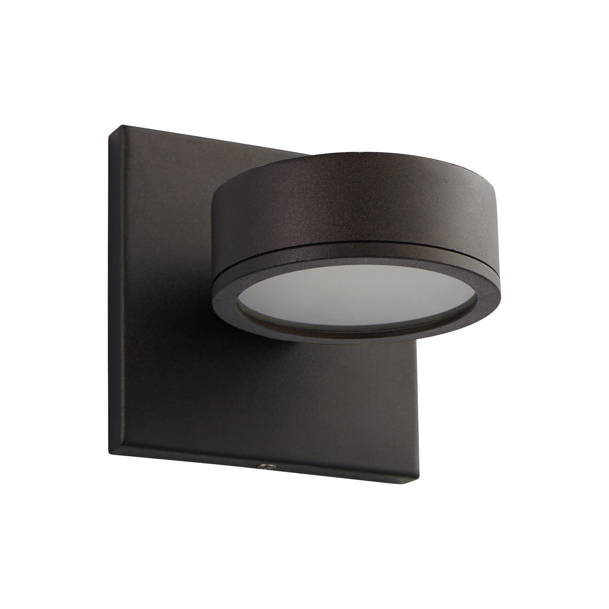 Oxygen Ceres 3 726 22 Outdoor LED Wall Sconce Light - 3000K Warm White, Oiled Bronze Finish - Waterproof Exterior Lighting for Porch, Patio, Garden & Entryway