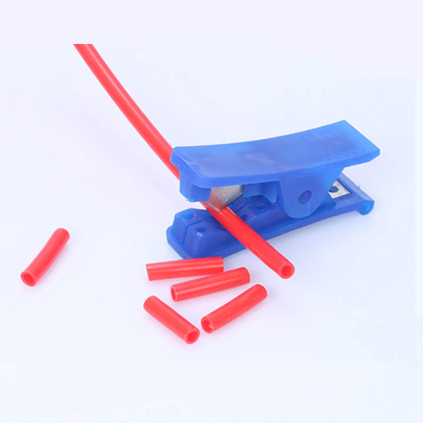 **PTFE Tube Cutter - Precision Pipe & Hose Cutting Tool for Nylon, PVC, PU Plastic Tubes - Ideal for Plumbing, DIY Projects & Industrial Applications**