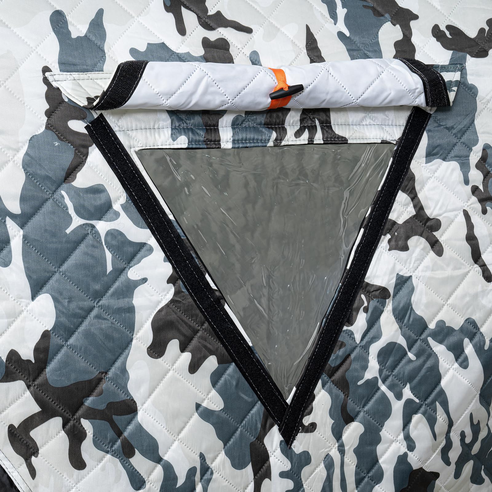 Portable Ice Fishing Tent - Insulated Thermal Ice Fishing Shelter with Camo Design for Winter Fishing | Warm & Durable Shiftpod Tent for Ice Fishing & Outdoor Adventures