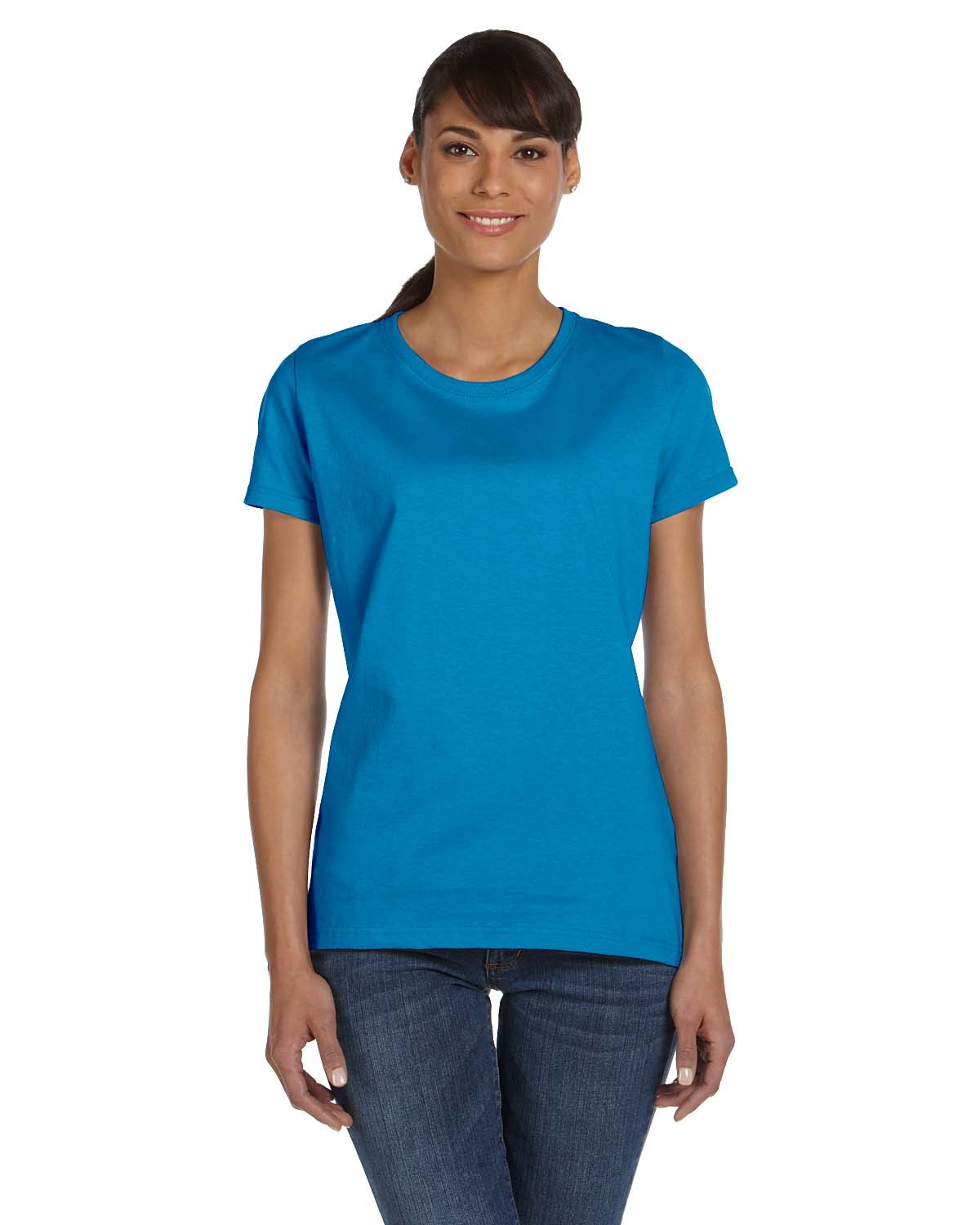 Fruit of the Loom Women's Comfort Fit Athletic Crewneck T-Shirt - Soft Cotton Workout & Casual Wear for Gym, Running & Everyday Use