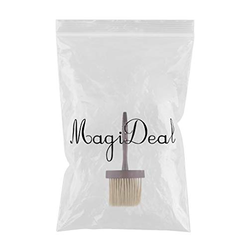 Professional Salon Barber Neck Duster Brush - 7.5cm Vintage Style Hair Dusting Tool for Beard & Hair Trimming | Perfect for Barbershops, Home Grooming & Styling