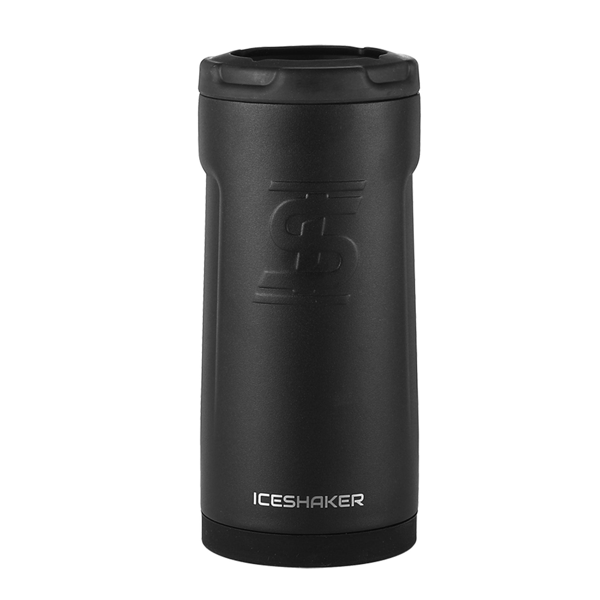 Black 12oz Canpanion Stainless Steel Tumbler - Insulated Travel Mug for Coffee & Tea, Perfect for Office, Commuting & Outdoor Adventures