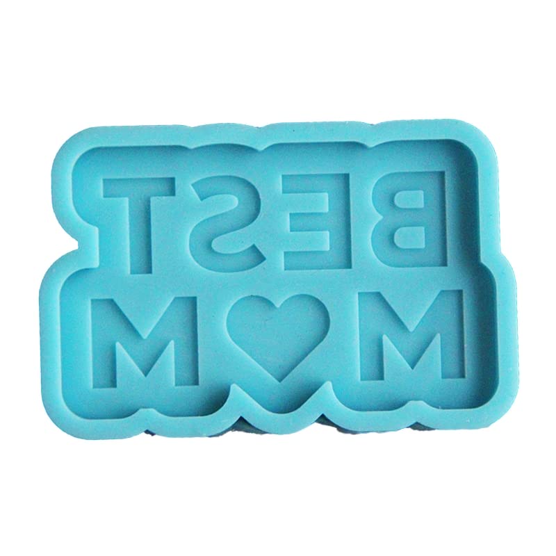 Zashi Silicone Keychain Molds for DIY Crafts - MOM DAD Letter Epoxy Resin Jewelry Making Supplies, Pendant & Home Decor Accessories | Perfect for Personalized Gifts, Couple Keychains, and Handmade Resin Art Projects