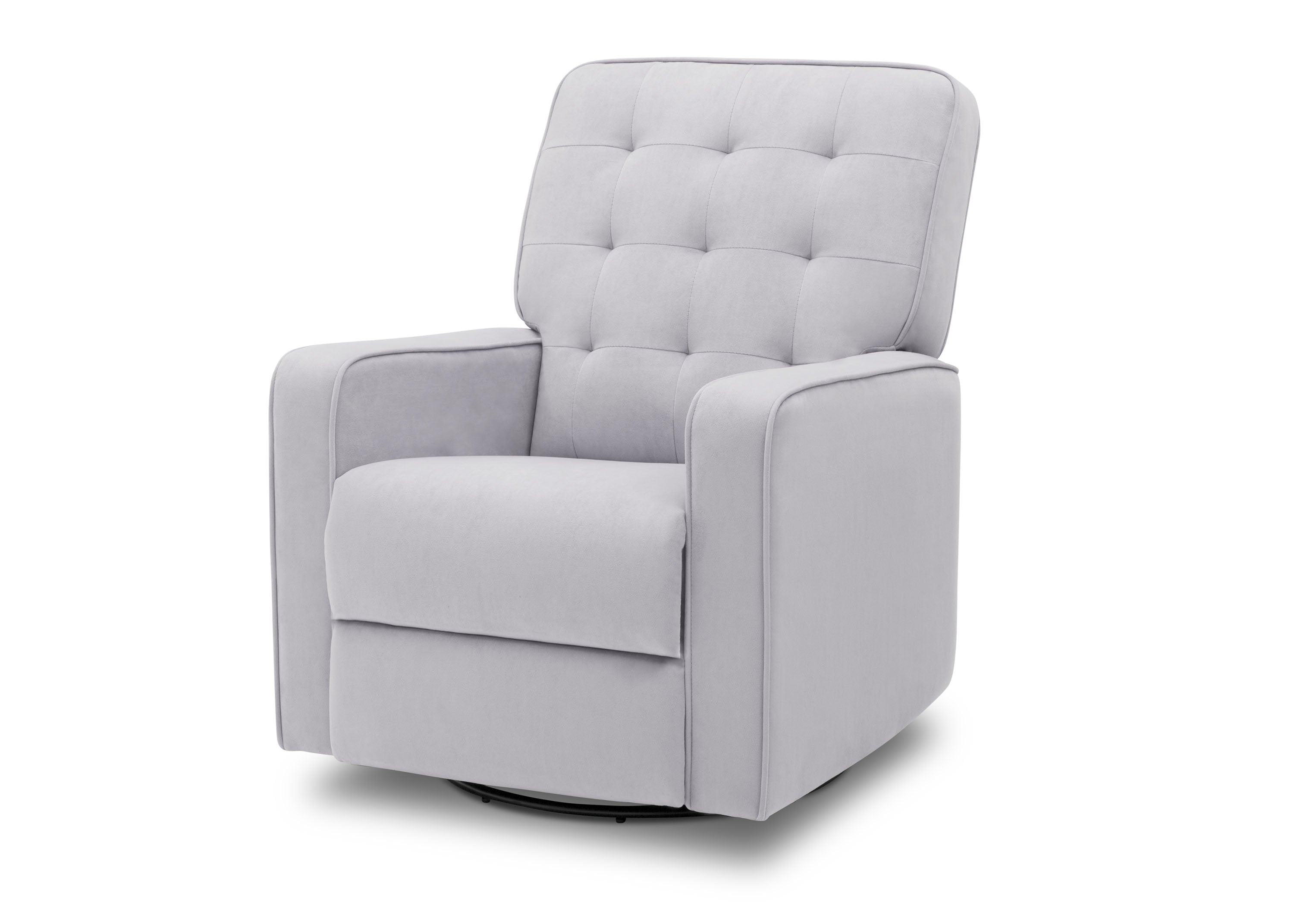 Premium Graham Nursery Glider Swivel Recliner Chair with LiveSmart Fabric by Culp - Perfect for Baby Nurseries, Breastfeeding & Relaxing in Nursery Rooms