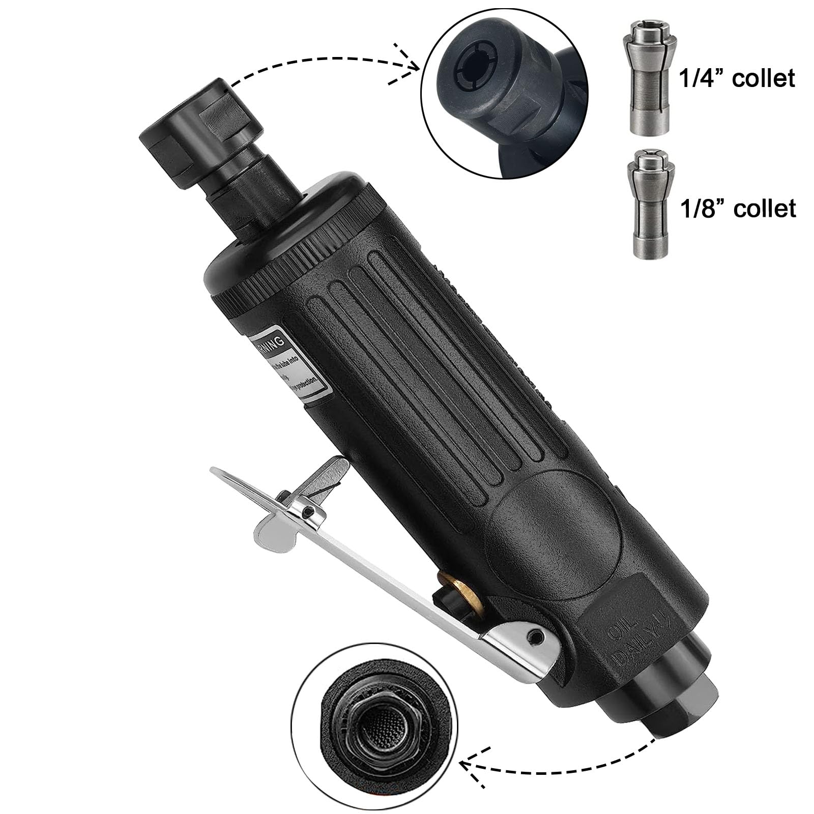 Professional Air Die Grinder Kit - 1/4