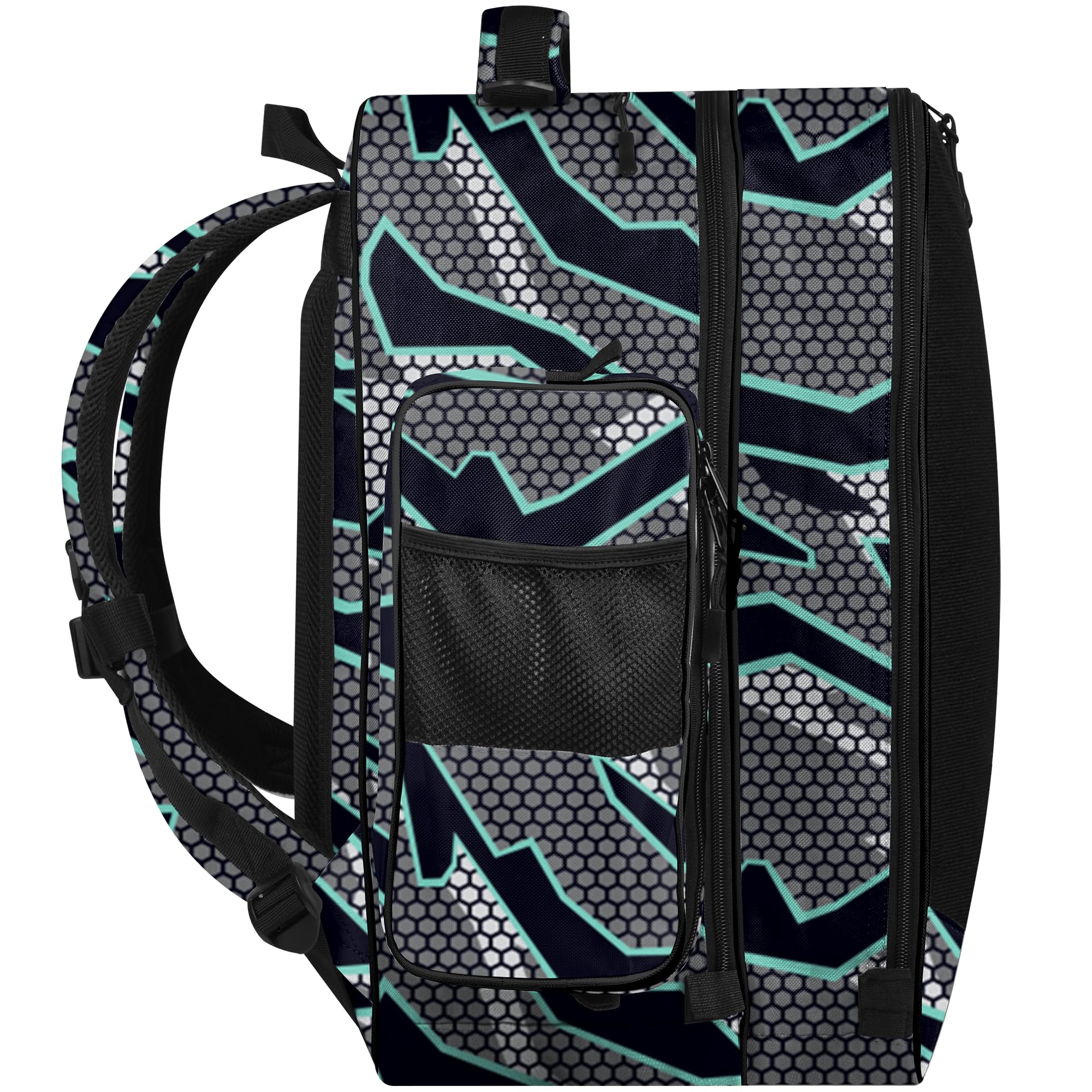 FIGHTSENSE Premium Cornhole Backpack - Holds 24 Bags with Multiple Pockets | Durable Carrying Case for Cornhole Bags | Perfect for Tailgating, Backyard Games & Outdoor Events