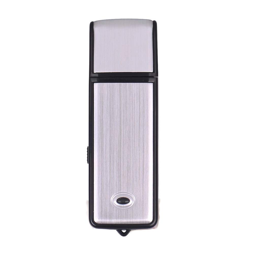 M S TECH 8GB USB Pen Drive Voice Recorder - 120 Hours Clear Audio Storage, Hidden Spy Device for Meetings, Lectures & Interviews | Portable Mono Recording Device for Business & Education