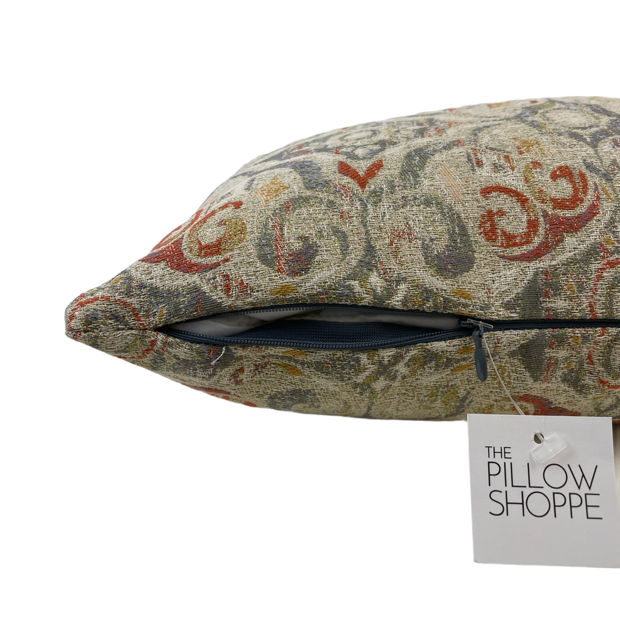 Whitney Potpourri Lumbar Pillow 12x22 - Decorative Floral Throw Pillow for Sofa, Bed & Home Decor - Perfect for Living Room, Bedroom & Office Accent