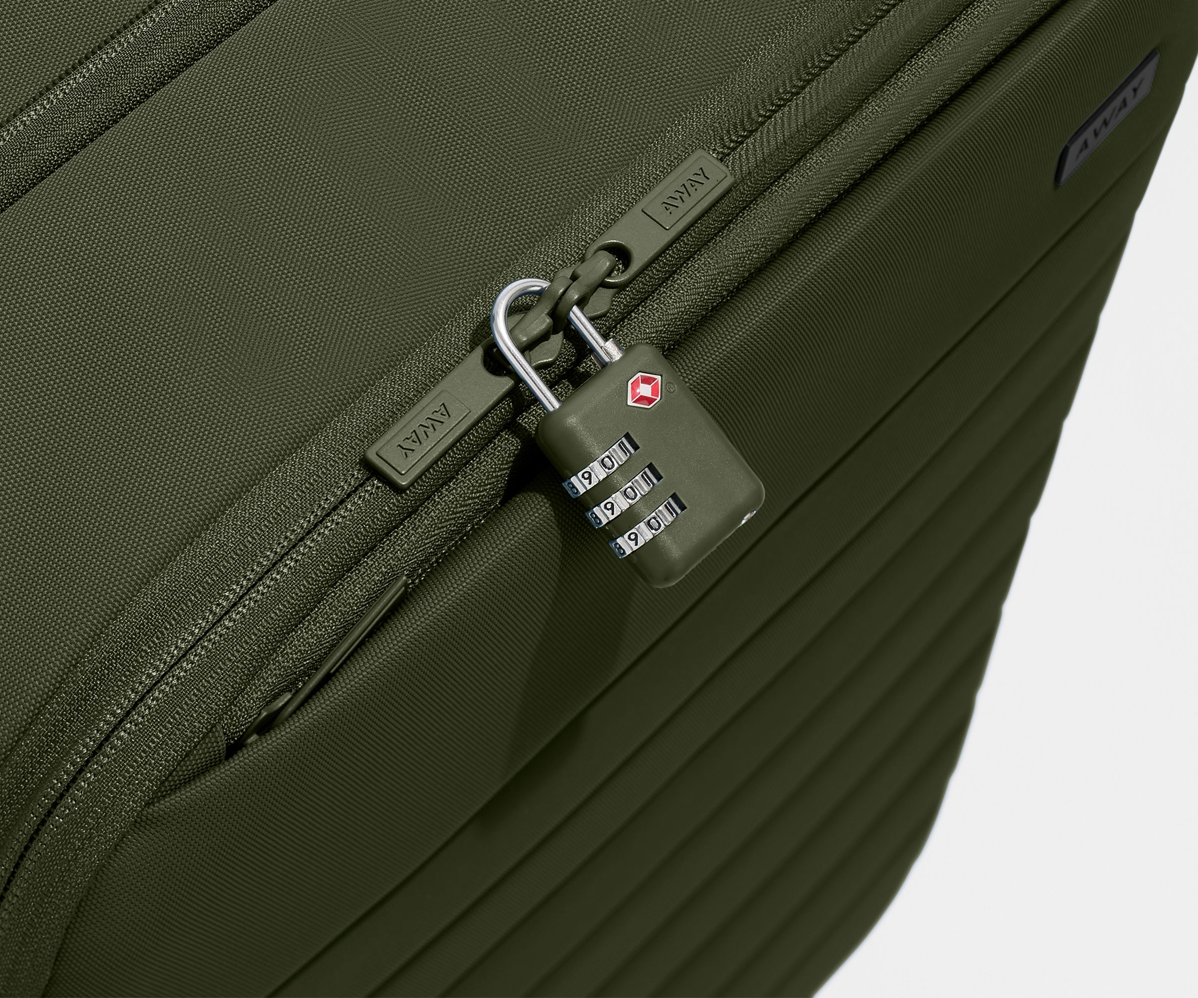 Premium Softside Medium Luggage in Olive Green - Lightweight & Durable Carry-On for Travel, Business Trips & Weekend Getaways