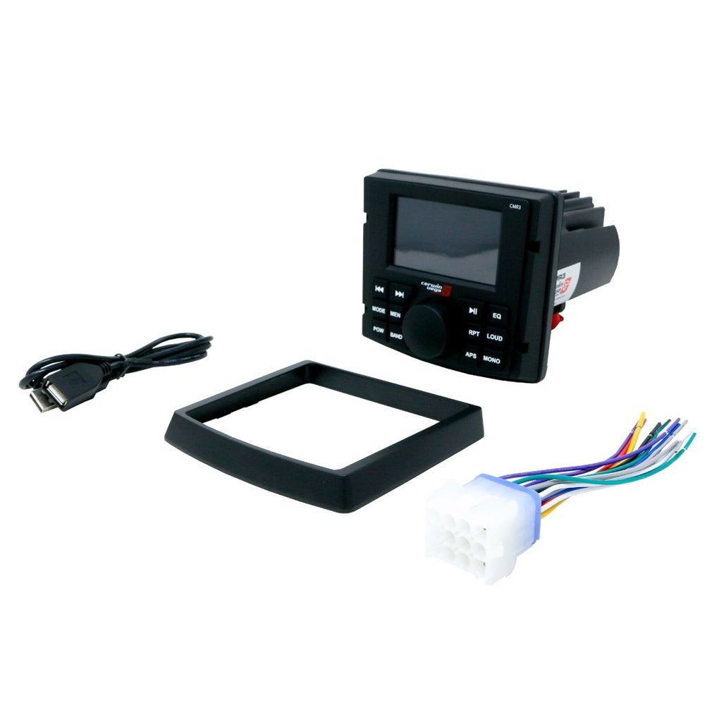 Cerwin Vega CMR3 RPM Series All-Weather Marine Audio Player/Receiver with 3