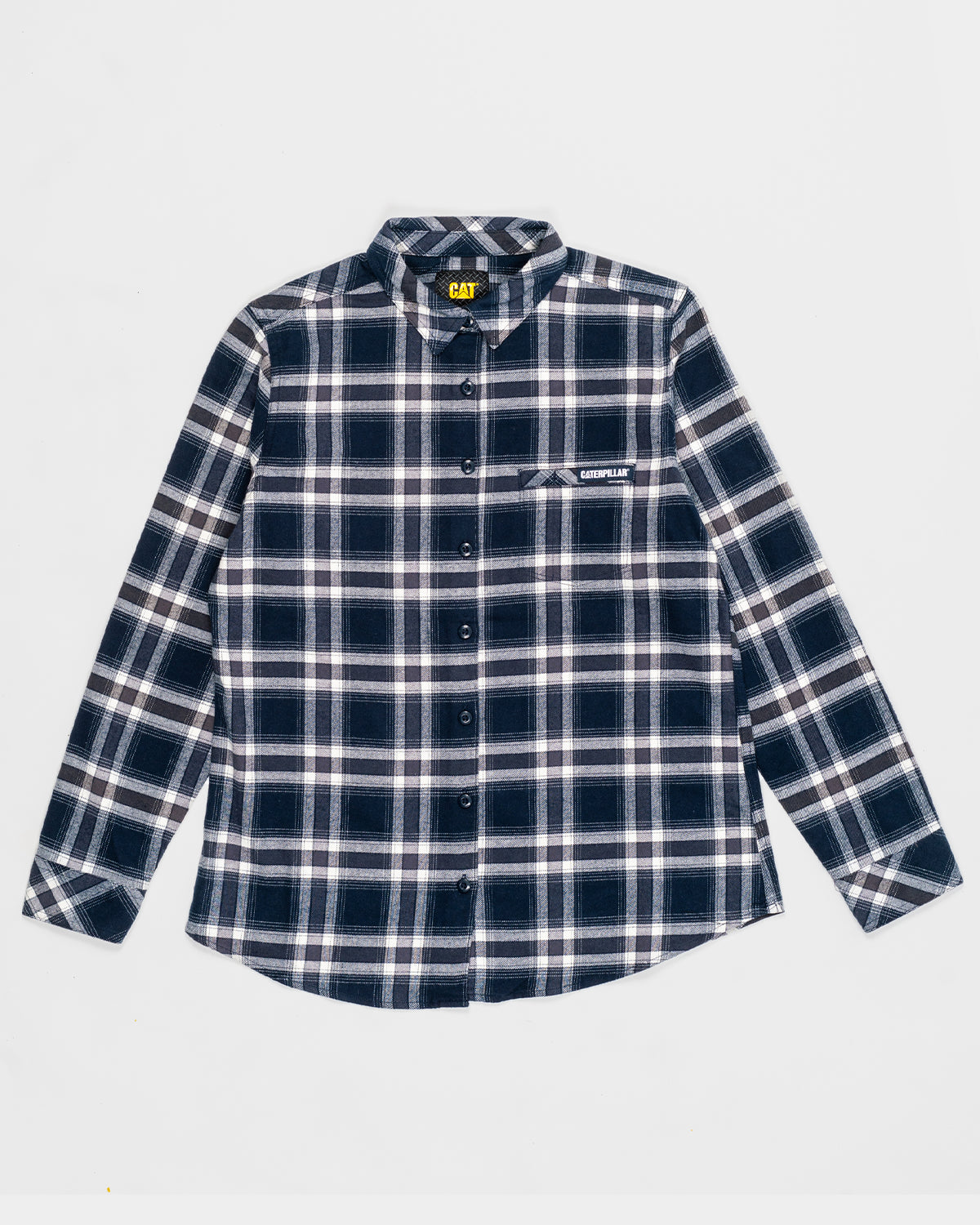 Women's Stretch Flannel Shirt - Soft & Comfortable Plaid Button-Up Shirt for Casual Wear, Outdoor Activities & Layering