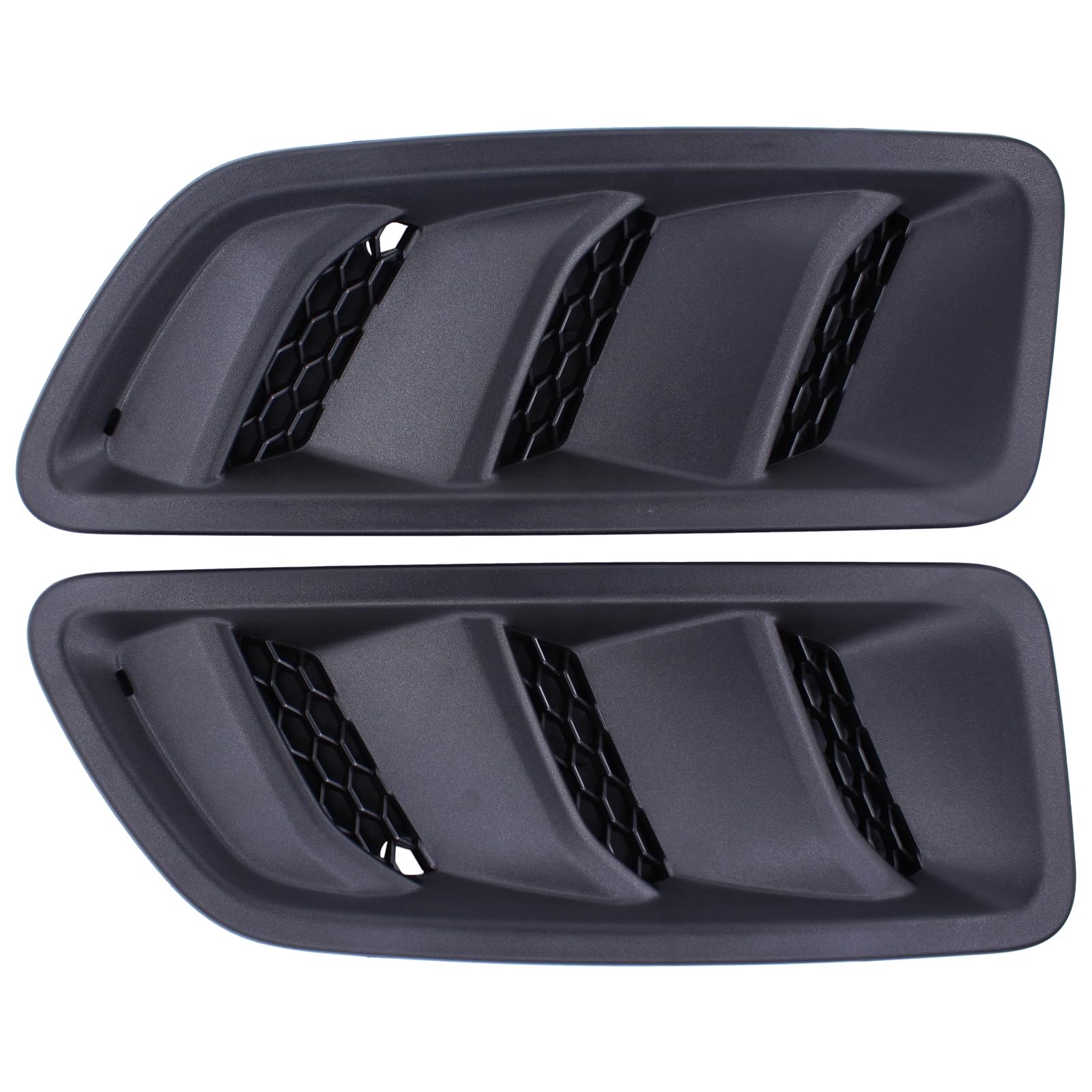 MOTOKU Hood Vent Bezel for Jeep Wrangler & Gladiator (2018-2024) - Driver & Passenger Side - Upgrade Your Off-Road Style & Engine Cooling