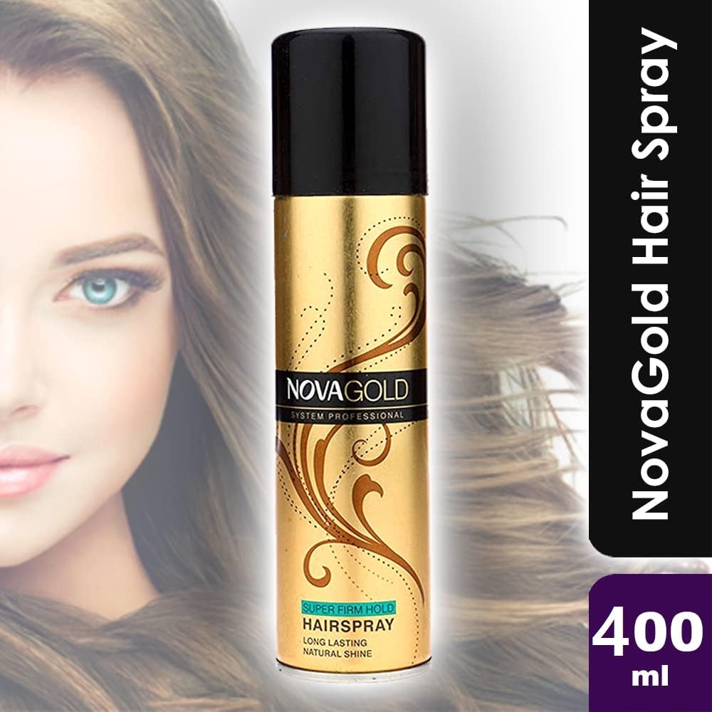 D.B.Z. Super Strong Hold Hair Spray for Men & Women - Extreme Hold Hair Styling Spray with Natural Shine (420ml, Pack of 1) | Perfect for Daily Hairstyling, Salon Looks, Weddings & Special Events