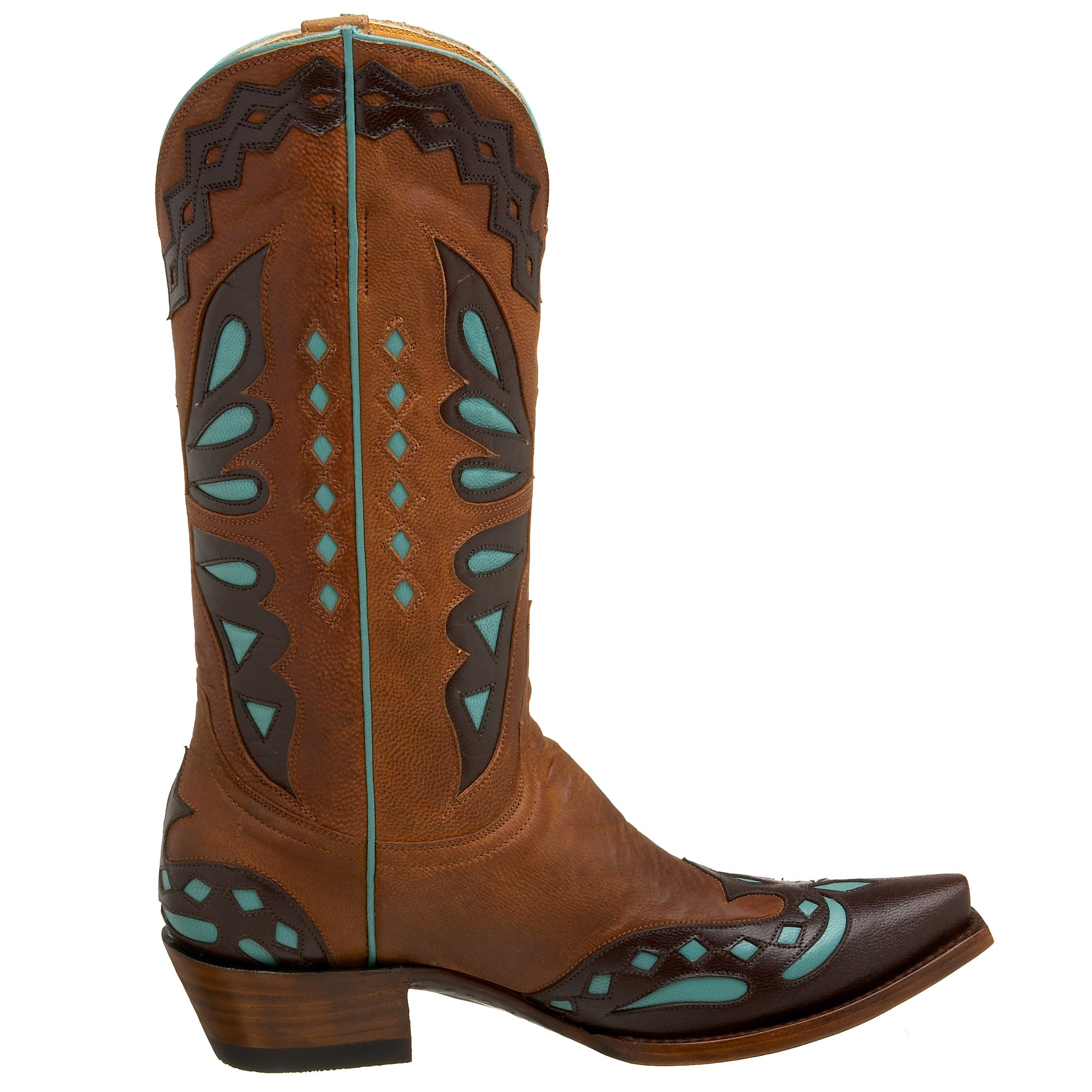 Old Gringo Women's L026-17 Monarca Western Cowboy Boots - Handcrafted Leather Ankle Booties for Country Dancing, Rodeo & Casual Wear