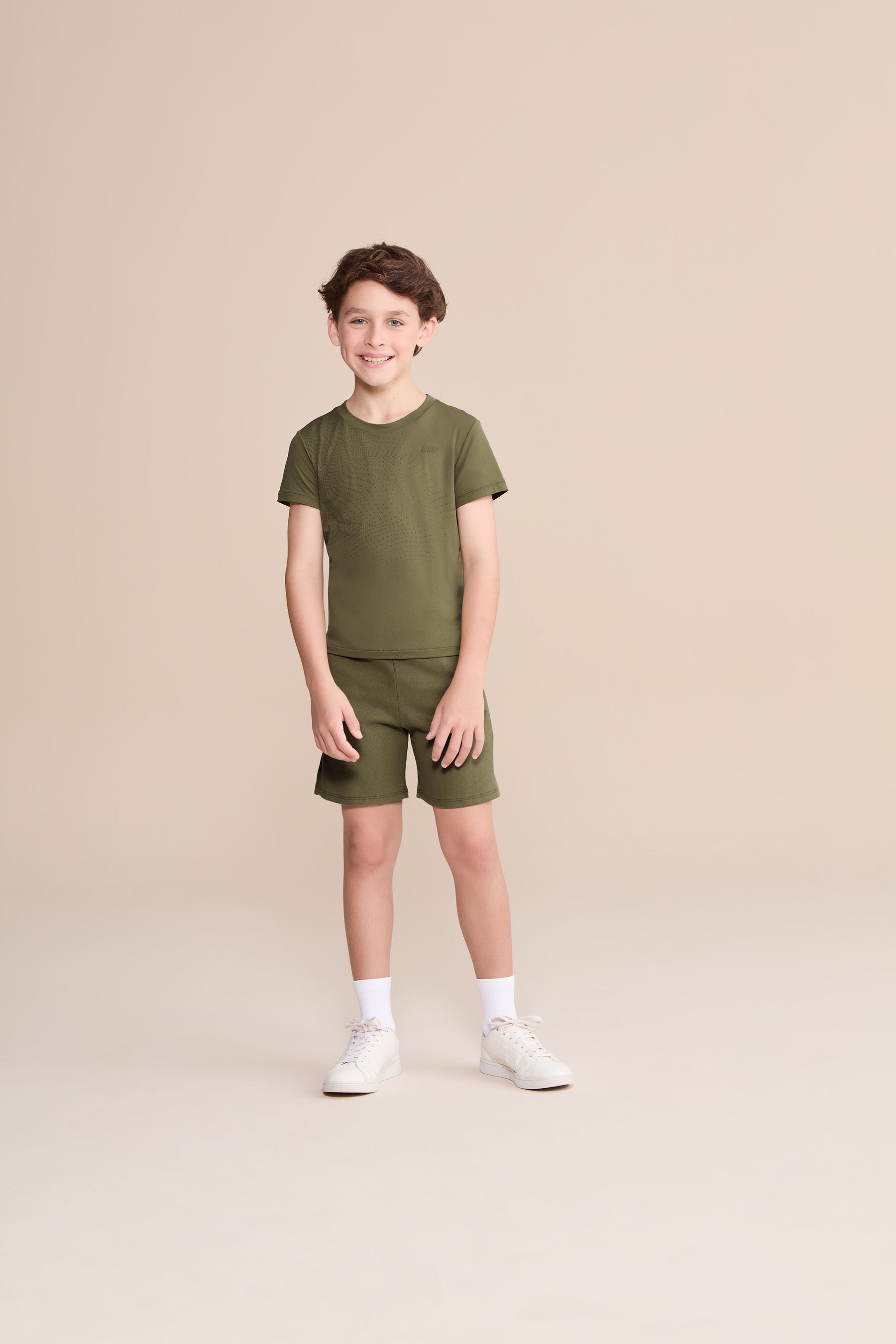 Rino Stone Kids Knit Shorts - Soft Cotton Stretchy Comfortable Summer Shorts for Boys & Girls - Perfect for Playtime, Beach, and Outdoor Activities