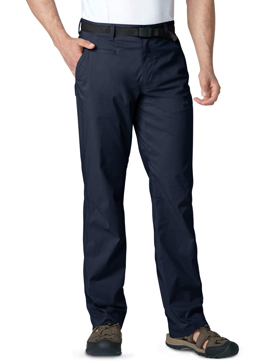 CQR Men's Hiking Pants - Water Resistant Outdoor Cargo Pants with Stretch, Lightweight UPF 50+ Sun Protection for Hiking, Camping & Work | Durable Travel & Adventure Pants