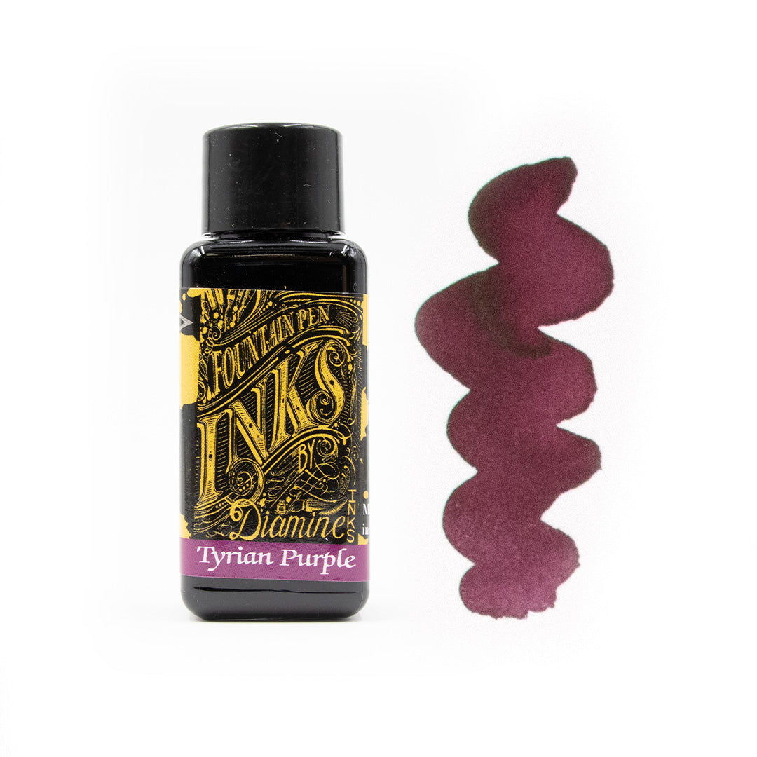 Premium Diamine Fountain Pen Ink 30ml Bottle - Vibrant Colors for Calligraphy, Journaling & Artistic Writing - Perfect for Fountain Pens, Dip Pens & Ink Drawing