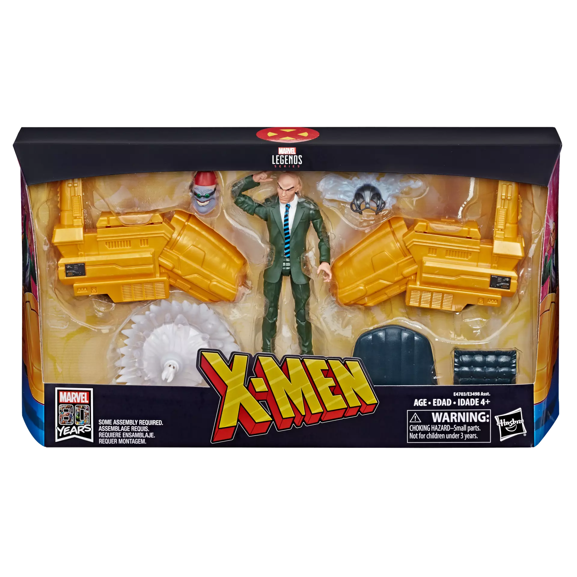 Marvel Legends Ultimate Professor X 6 Inch Action Figure with Hover Chair - Collectible X-Men Toy for Display & Play - Perfect for Marvel Fans & Action Figure Collectors
