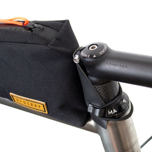 Restrap Top Tube Bike Bag - Waterproof Cycling Storage for Phone, Keys & Essentials - Perfect for Road Biking, Commuting & Mountain Biking Adventures