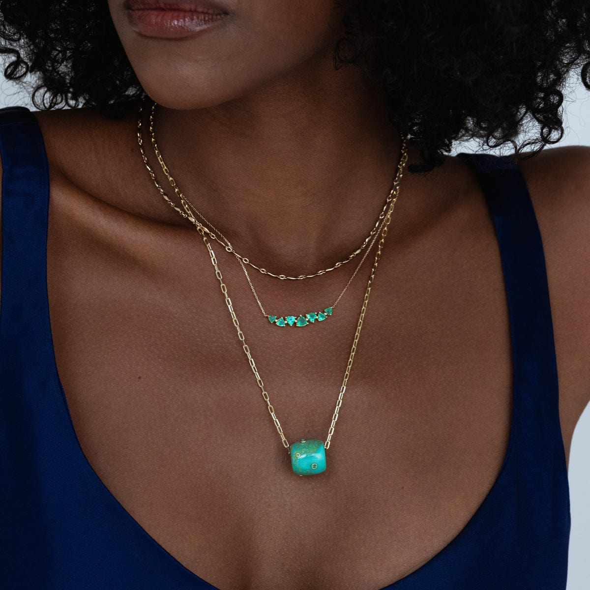 Turquoise Orbit Pendant Necklace - Handmade Boho Jewelry for Women - Perfect for Everyday Wear & Special Occasions