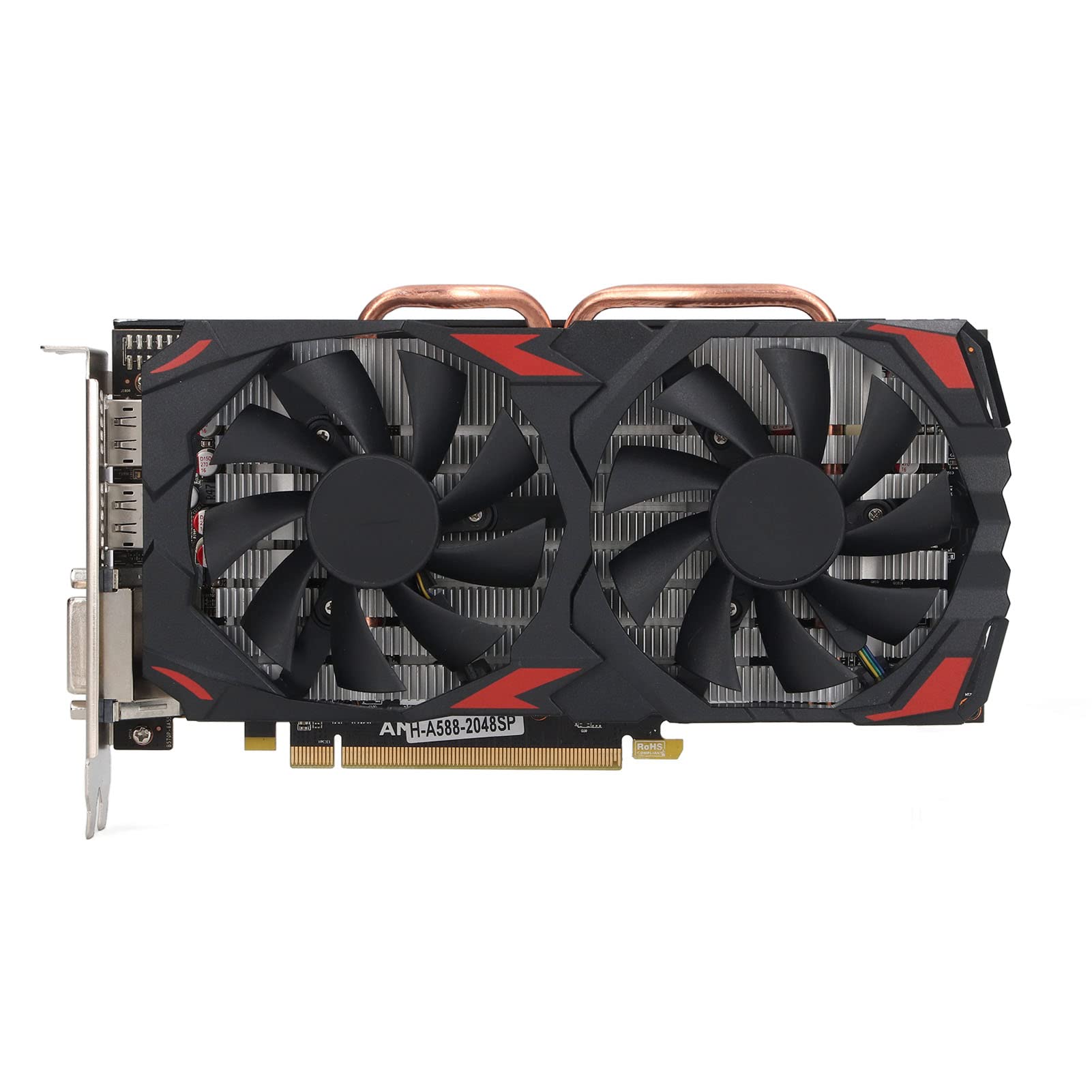 8GB DDR5 256-Bit RX 580 Gaming Graphics Card with Dual Fans - High Performance Desktop PC Video Card for 4K Gaming, Streaming & VR | Perfect for Fortnite, Call of Duty & Esports