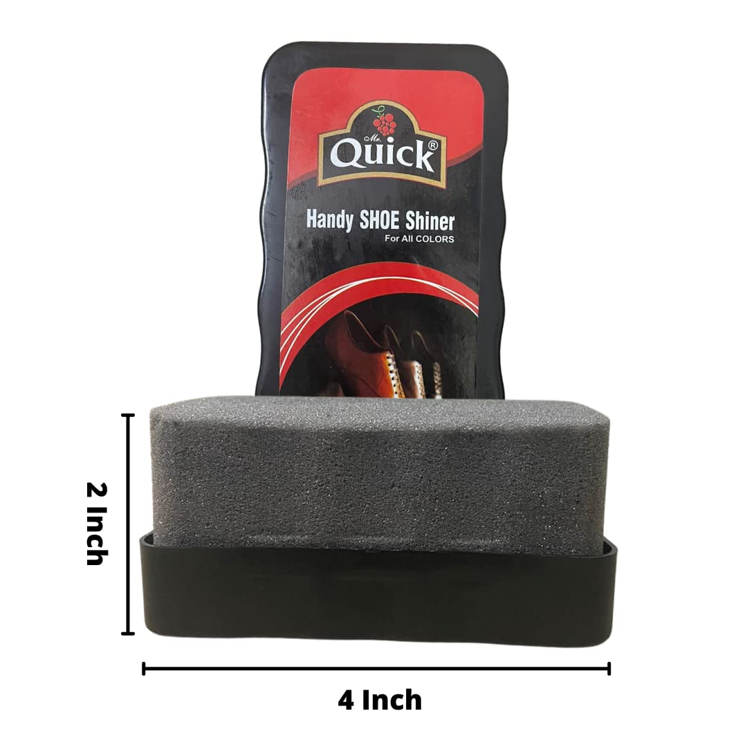 Premium White Quick Liquid Shoe Polish (100ml) with Carnauba Wax & Silicone Oil - Leather Conditioner & Shoe Shiner Kit - Perfect for Dress Shoes, Boots & Leather Accessories Care