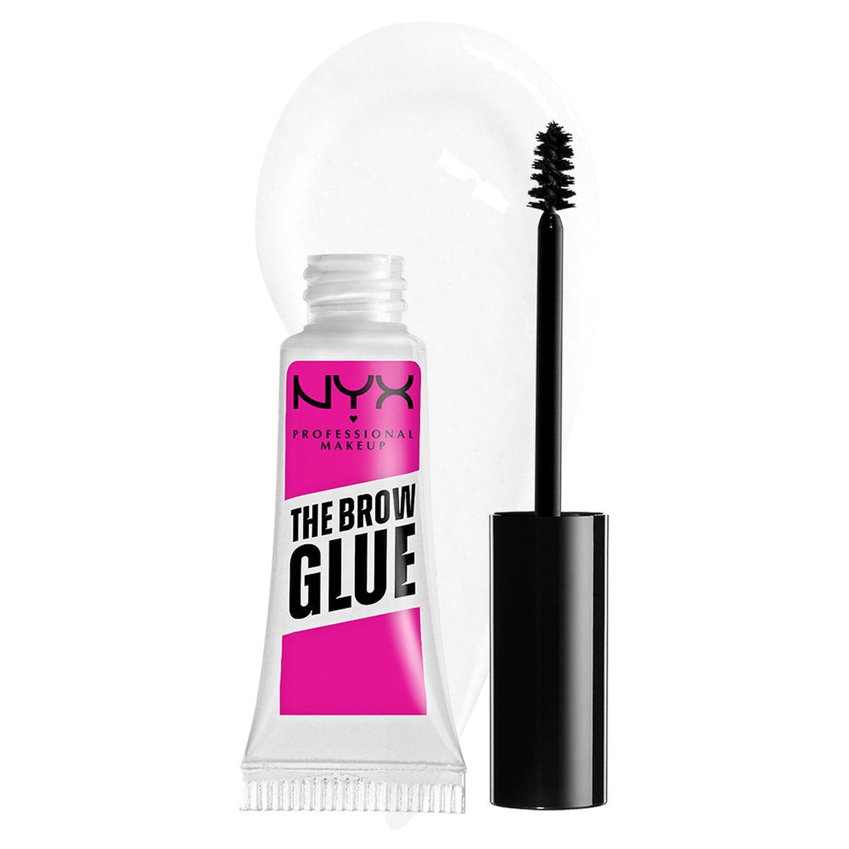 NYX The Brow Glue Instant Brow Styler - Clear Eyebrow Gel for Flawless Brows, Strong Hold, All-Day Wear | Perfect for Everyday Makeup, Special Occasions & Photo Shoots
