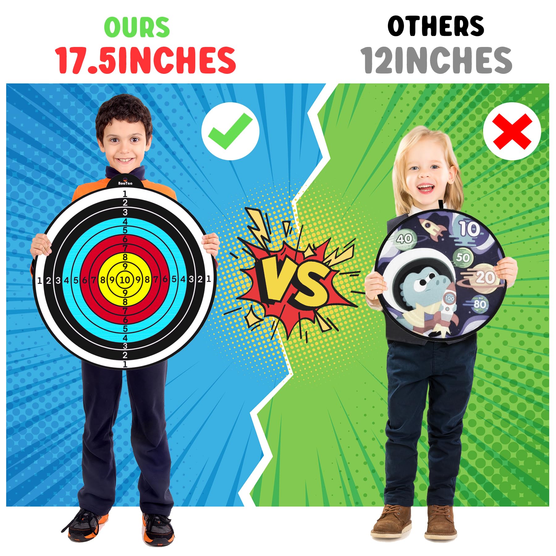 BooTaa 2 Pack Action Target Games for Outdoor Shooting Practice - Perfect for Backyard Training, Hunting, and Tactical Drills