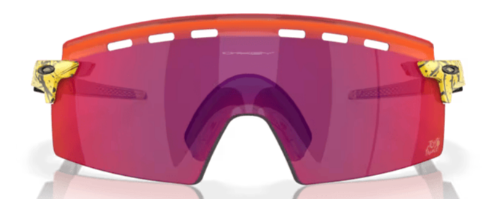Original Oakley Encoder Strike Vented Sunglasses OO9235 0739 Tour de France Edition - Polarized Sports Shades for Cycling, Running & Outdoor Activities