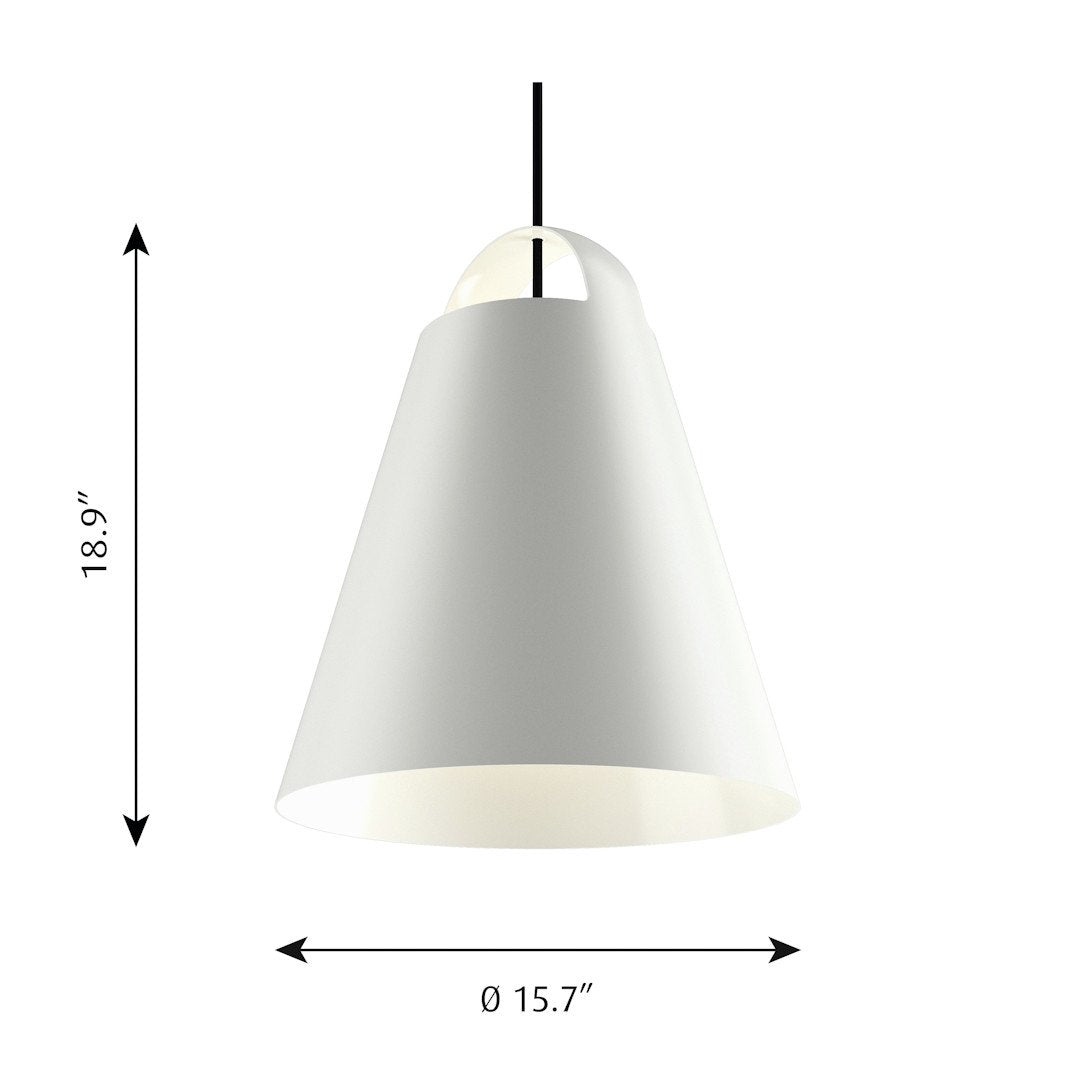 Mads Odgaard Above Pendant Light by Louis Poulsen - Modern Scandinavian Hanging Lamp for Living Room, Dining Room, and Bedroom