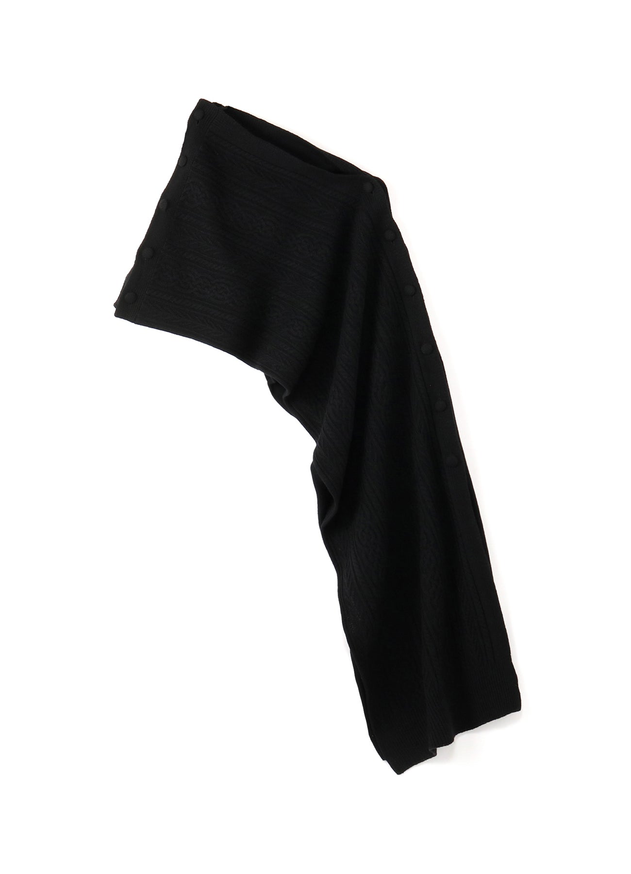Double Jersey & Double Cable Combo Stole Cardigan - Soft Knit Wrap Sweater for Women | Perfect for Fall Layering, Office Wear & Cozy Evenings