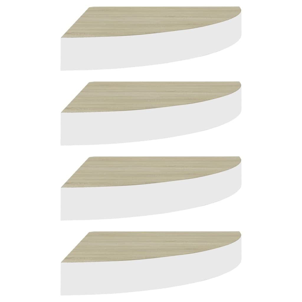 SKM 4-Pack Wall Corner Shelves - 9.8