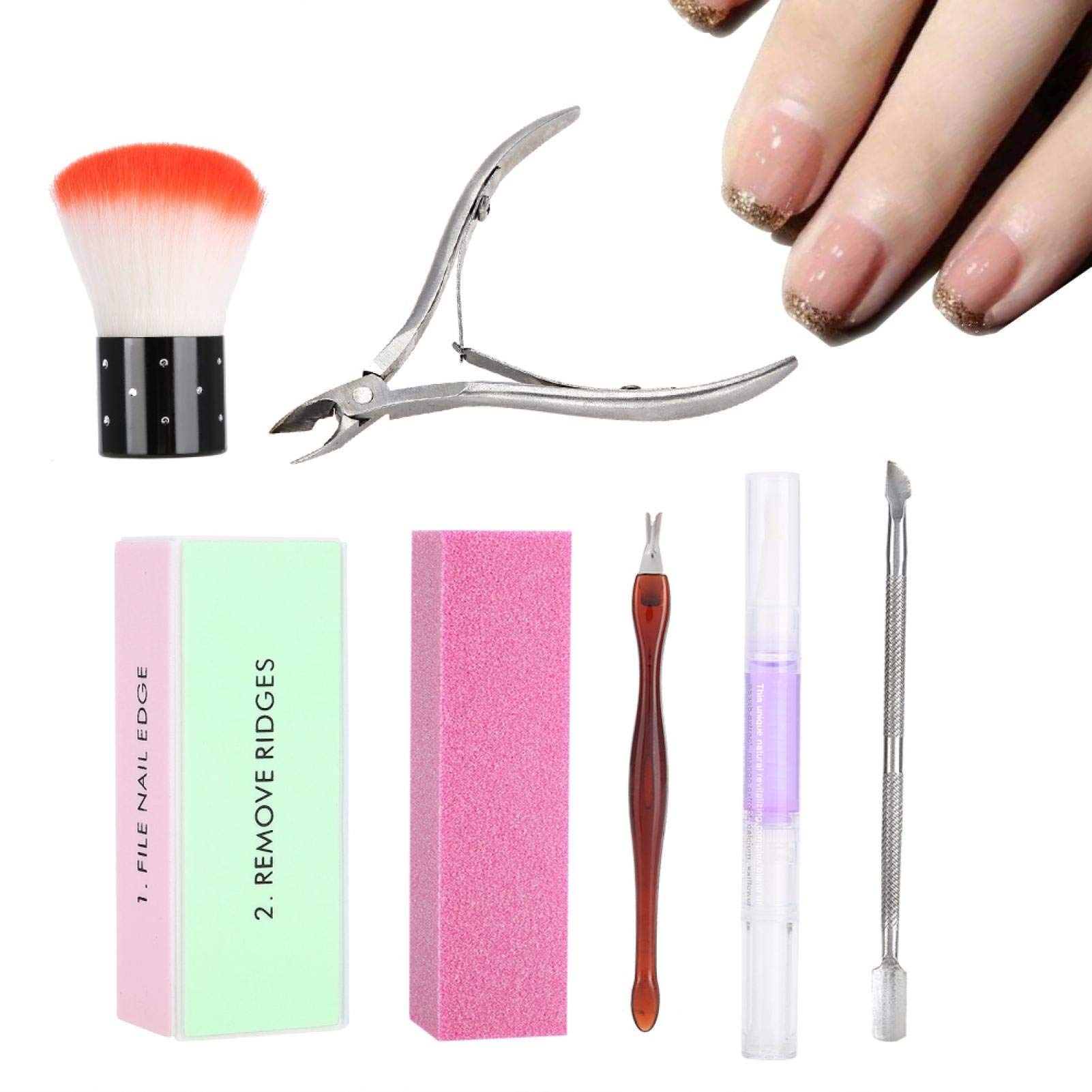 Professional Manicure Art Tool Kit - Complete Nail Art Set with Easy-to-Use Nipper & Clipper for Home & Salon | Perfect for DIY Nail Design, Professional Artists & Family Use