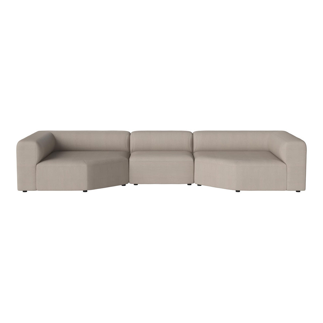 Angle 3-Seater Corner Sofa with Large Chaise Lounge - Perfect for Living Room, Family Room & Modern Home Decor