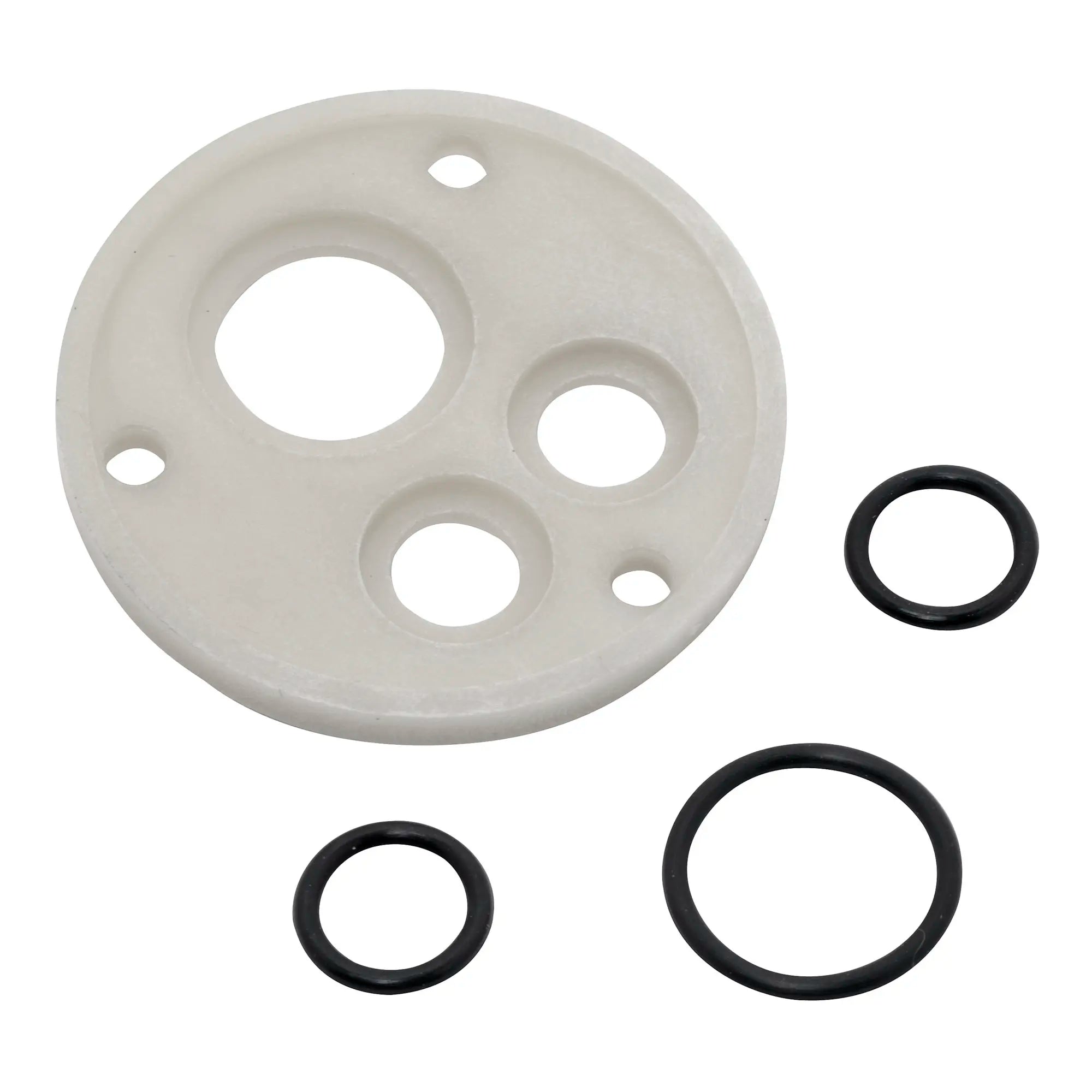 Faucet O-Ring Disk and Spacer Kit (100-Piece Blister Pack) - Durable Sealing Solution for Leaky Faucets, Plumbing Repairs & DIY Home Maintenance