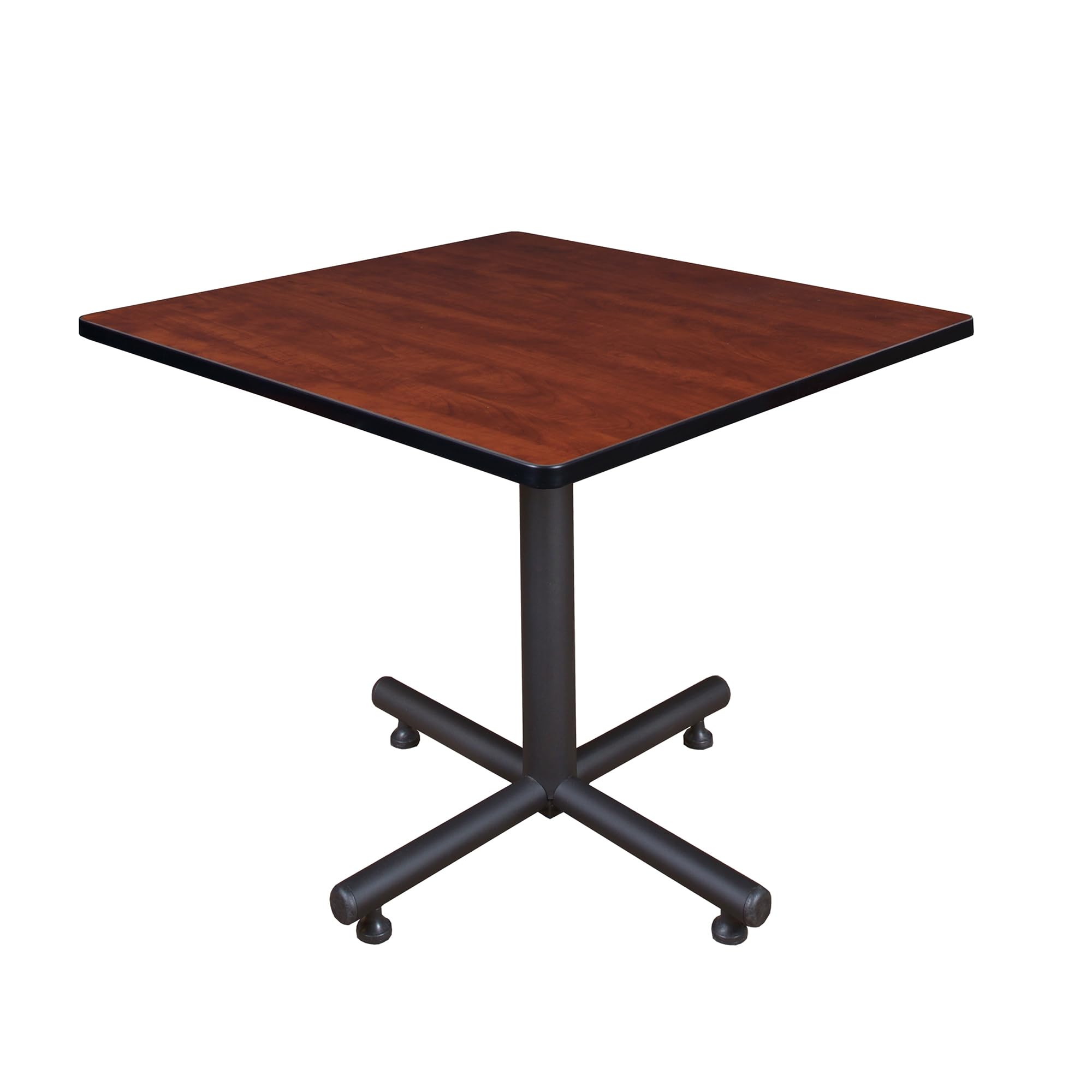 Regency Kobe 36-Inch Square Breakroom Table - Cherry Finish - Durable Office & Conference Room Table for Meetings, Cafeterias & Break Areas