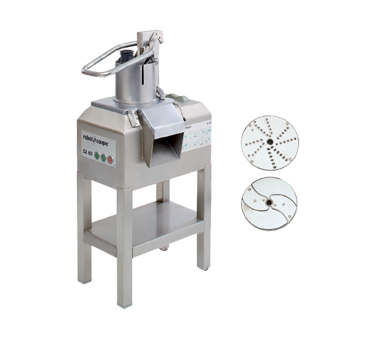 Robot Coupe Commercial Food Processor - 2-Speed Continuous Feed Heavy Duty Floor Model for Restaurant & Catering Use