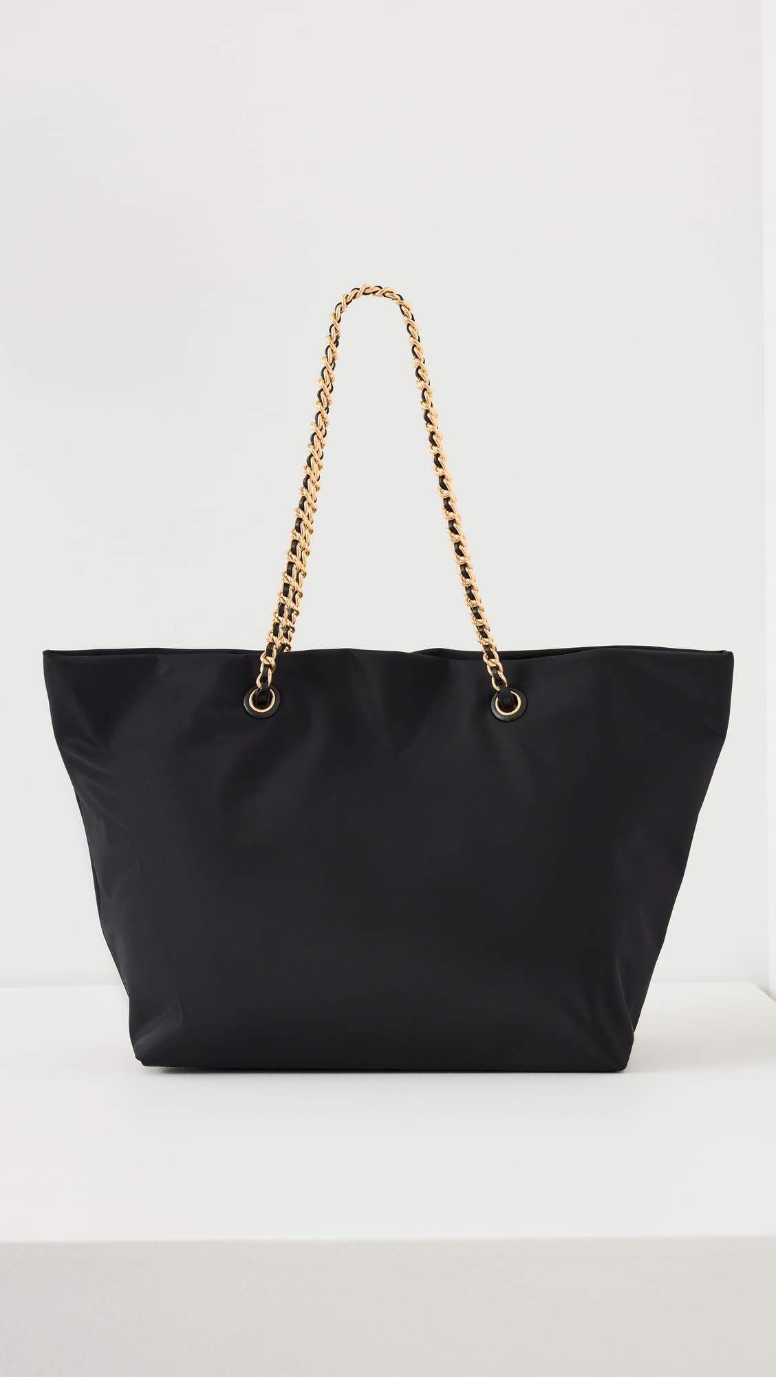Tory Burch Women's Ella Chain Tote Bag - Stylish Leather Shoulder Purse for Work, Travel & Everyday Use | Premium Designer Handbag for Women