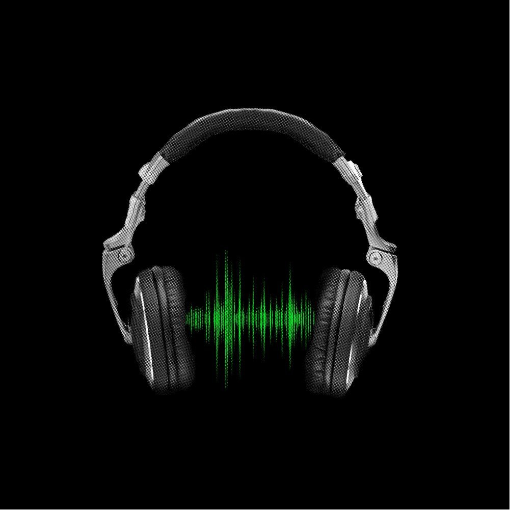 DJ Music T-Shirt for Men with Headphones Design - Perfect for DJs, Music Lovers & Party Wear