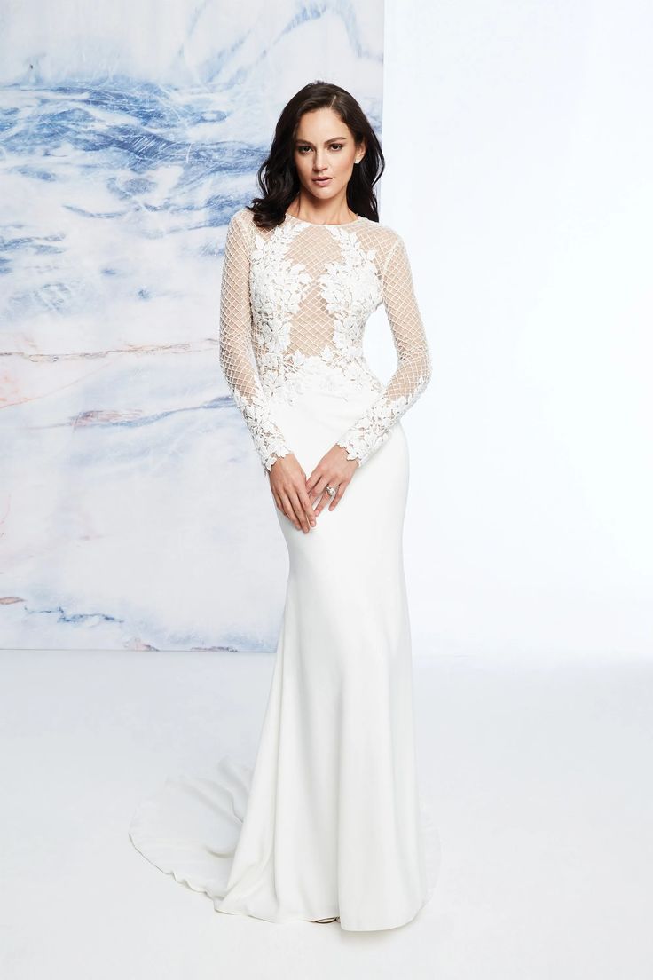 Justin Alexander Turin 99072 Wedding Gown - Elegant Lace Bridal Dress for Church Ceremony & Formal Events