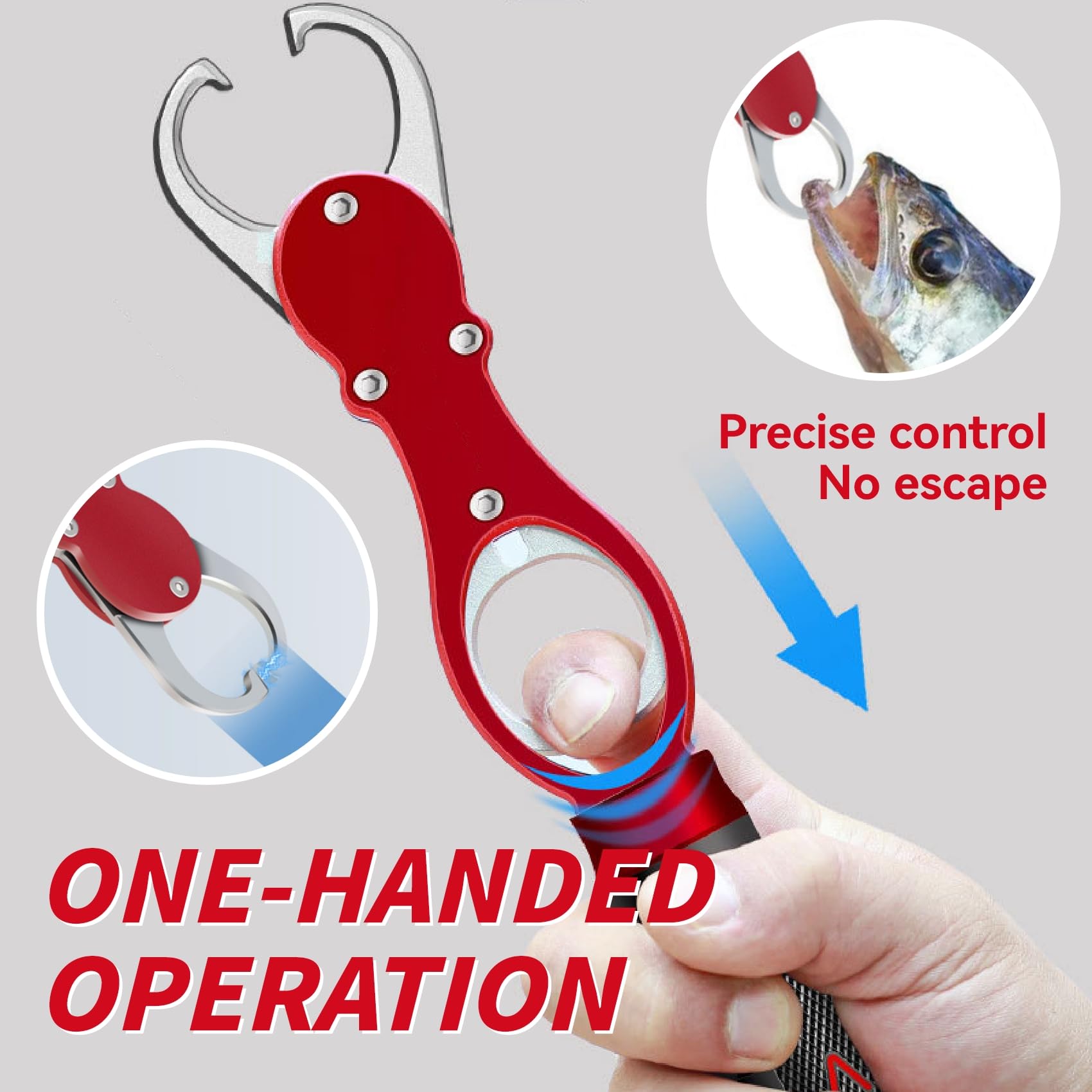 **Premium Fishing Pliers Set - Stainless Steel Split Ring Pliers with Line Cutter, Gripper & Seadoo Knife - Ideal for Saltwater, Freshwater, Ice Fishing & Camping - Perfect Gift for Anglers & Outdoorsmen**