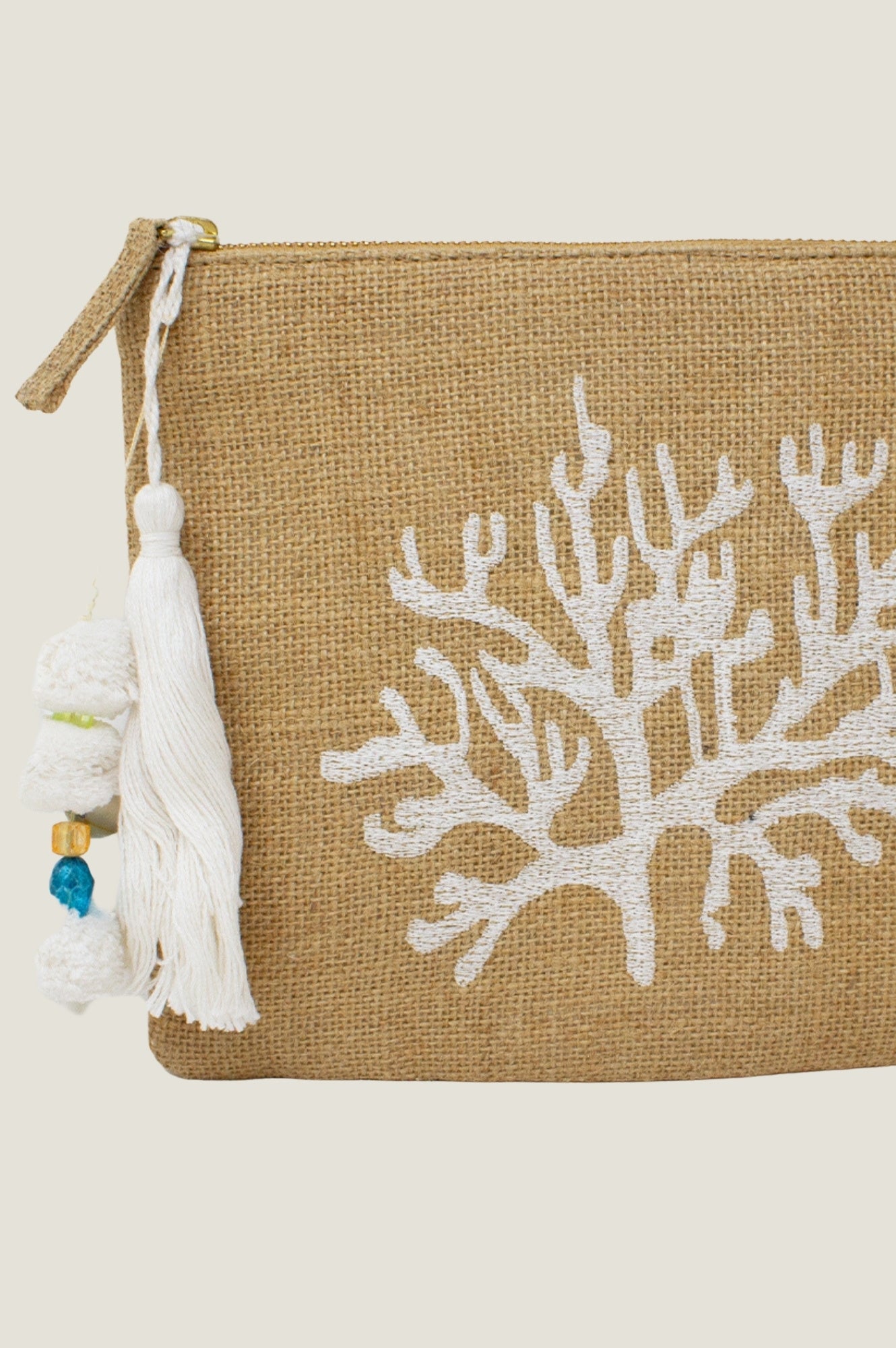 Natural Coral Clutch Purse - Elegant White Shell Clutch Bag for Women | Perfect for Weddings, Parties & Evening Events