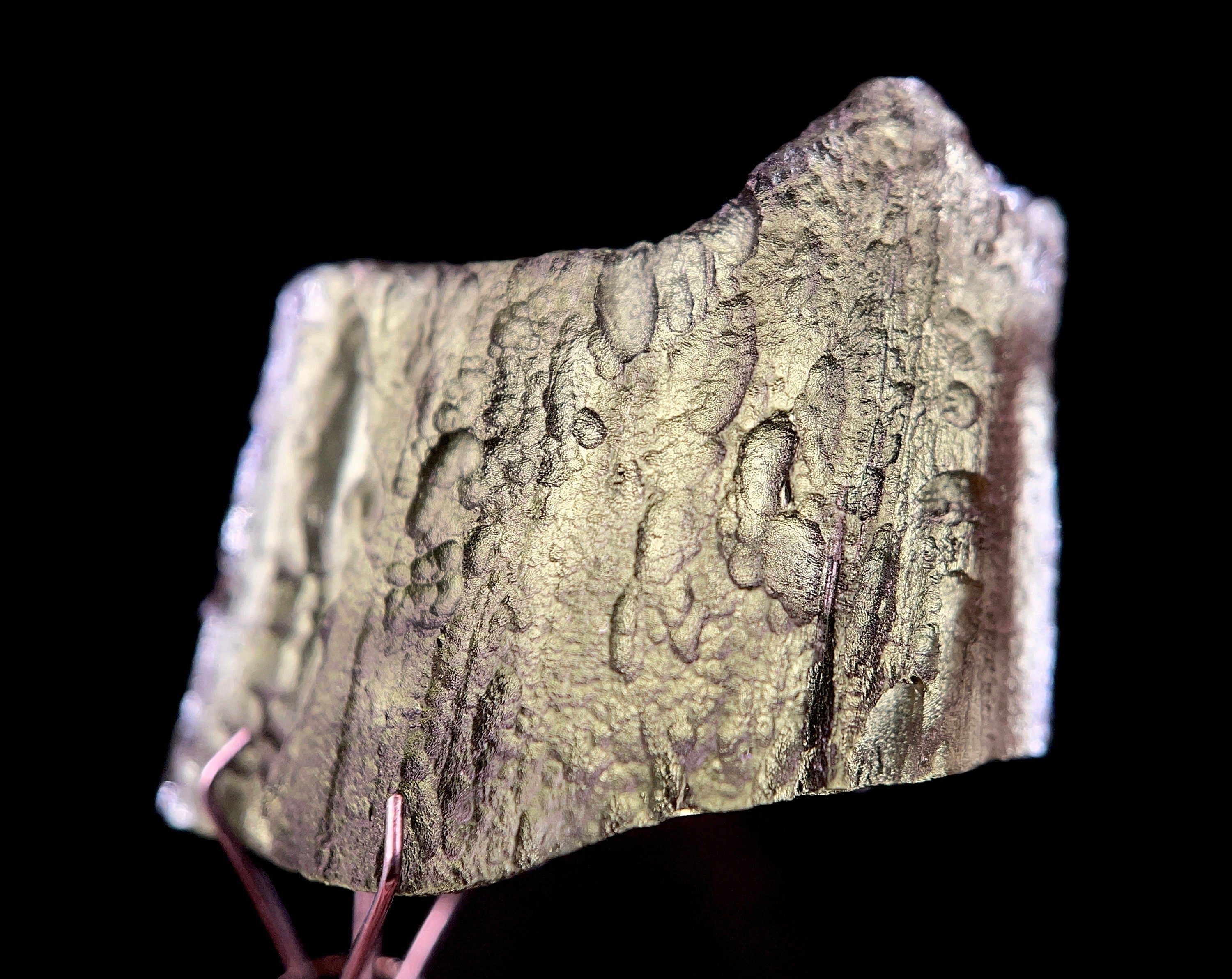 4.1g Raw Moldavite Crystal - Genuine Natural Moldavite Stone for Jewelry Making & Spiritual Healing | Authentic Czech Republic Moldavite 51493 | Perfect for Meditation, Energy Work & Crystal Collections