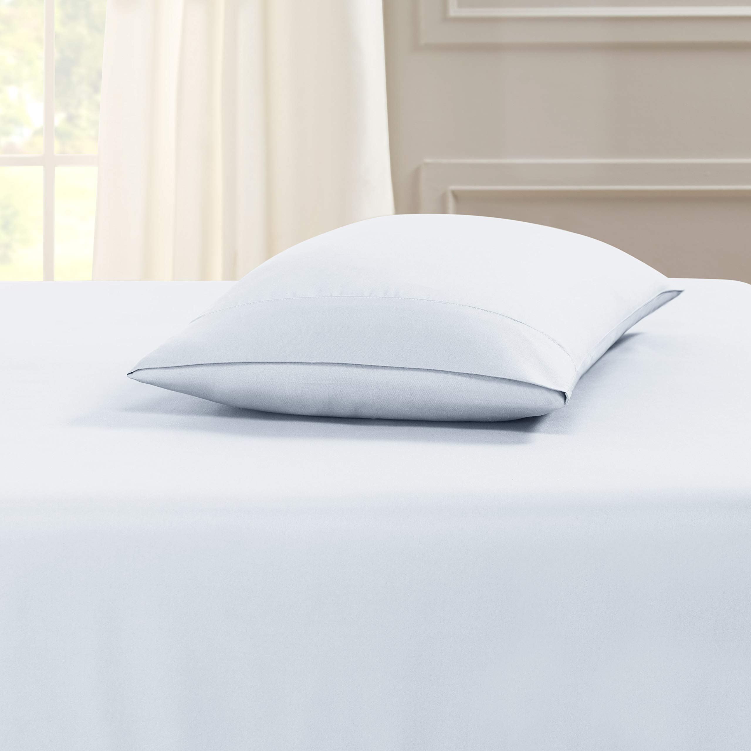 Empyrean 4-Pack Standard Queen Size Pillowcases - Soft Cooling Ice Blue Pillow Covers for Bedroom, Hotel & Guest Room - Breathable & Hypoallergenic Bedding Accessories