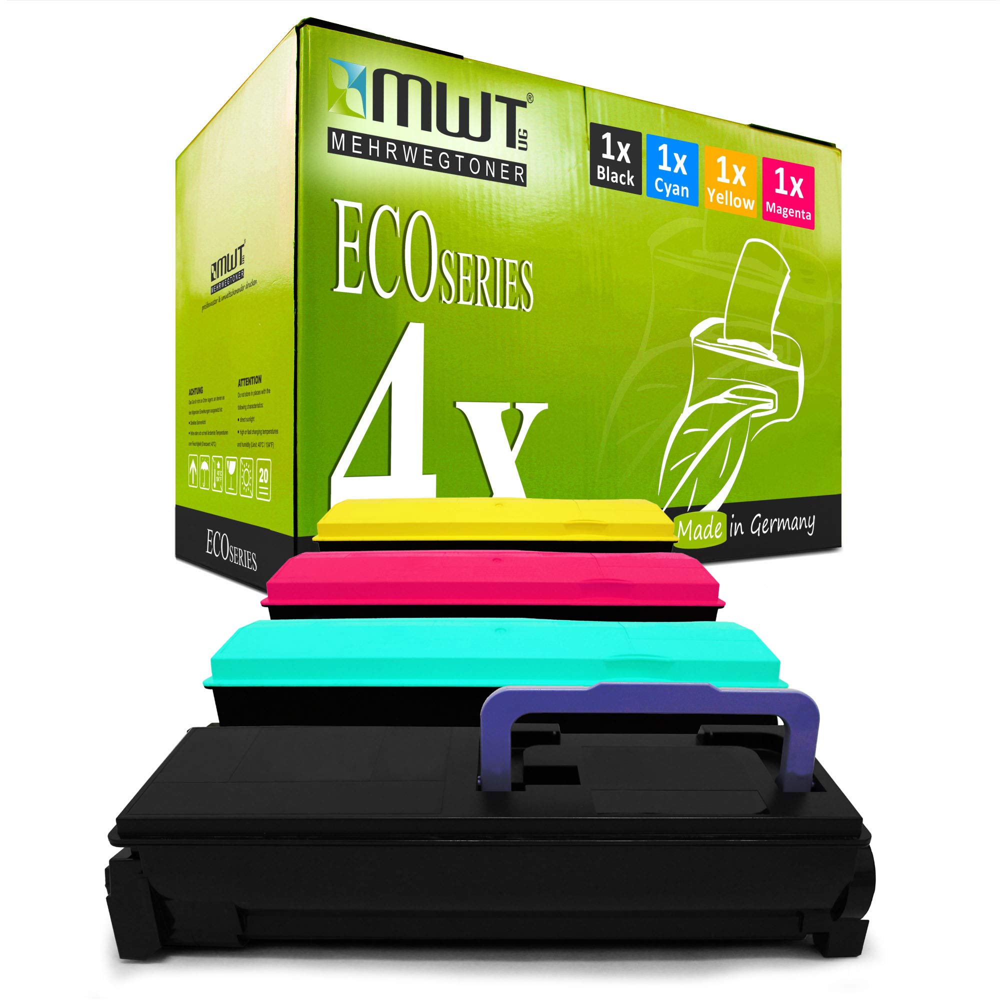 4X Compatible Toner Cartridge for Kyocera FS-C 5400 DN - Replacement for TK-570 Printer Cartridges | High-Quality Kraft Office Supplies for Home & Office Printing Needs
